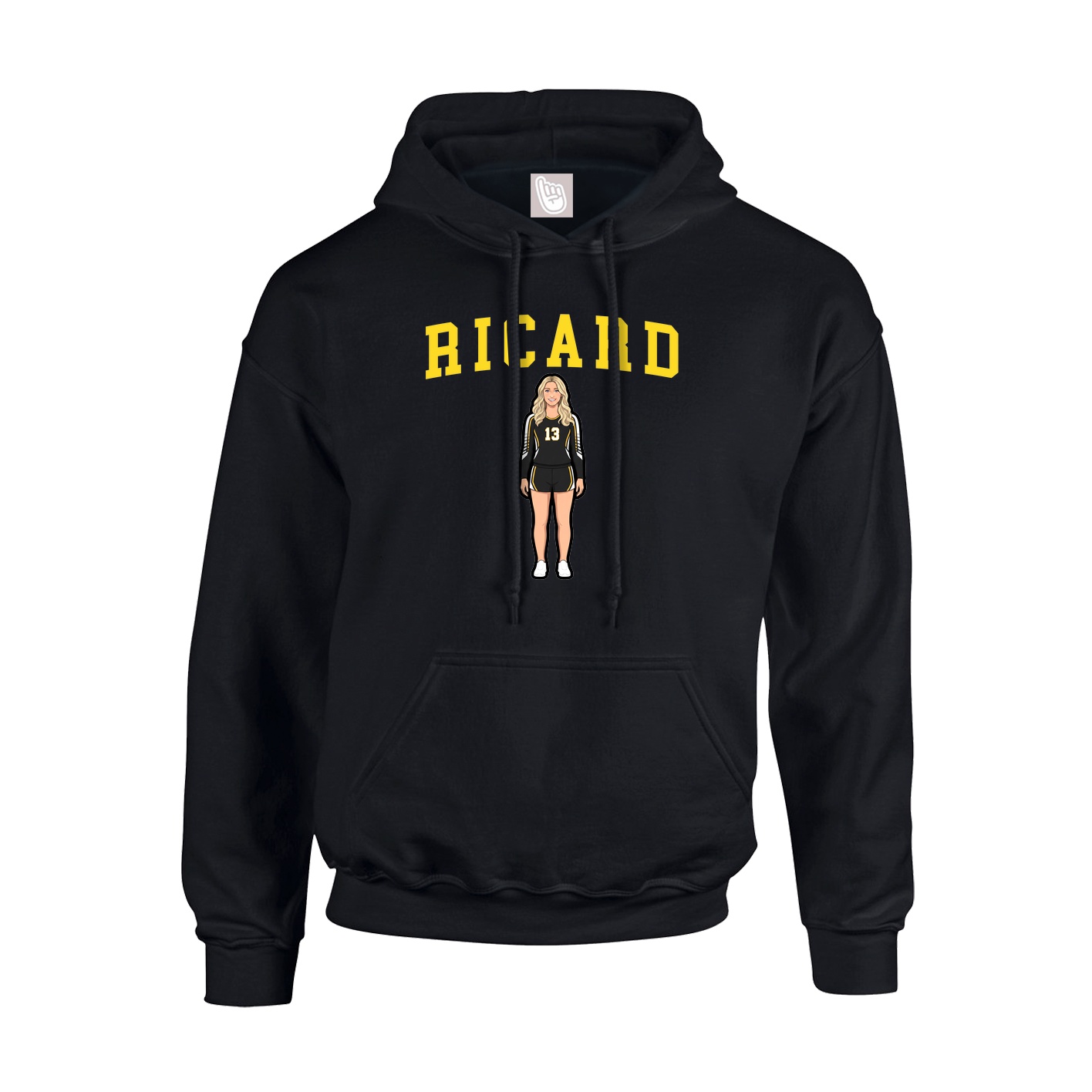 Youth Hoodie — Shirsey in Black