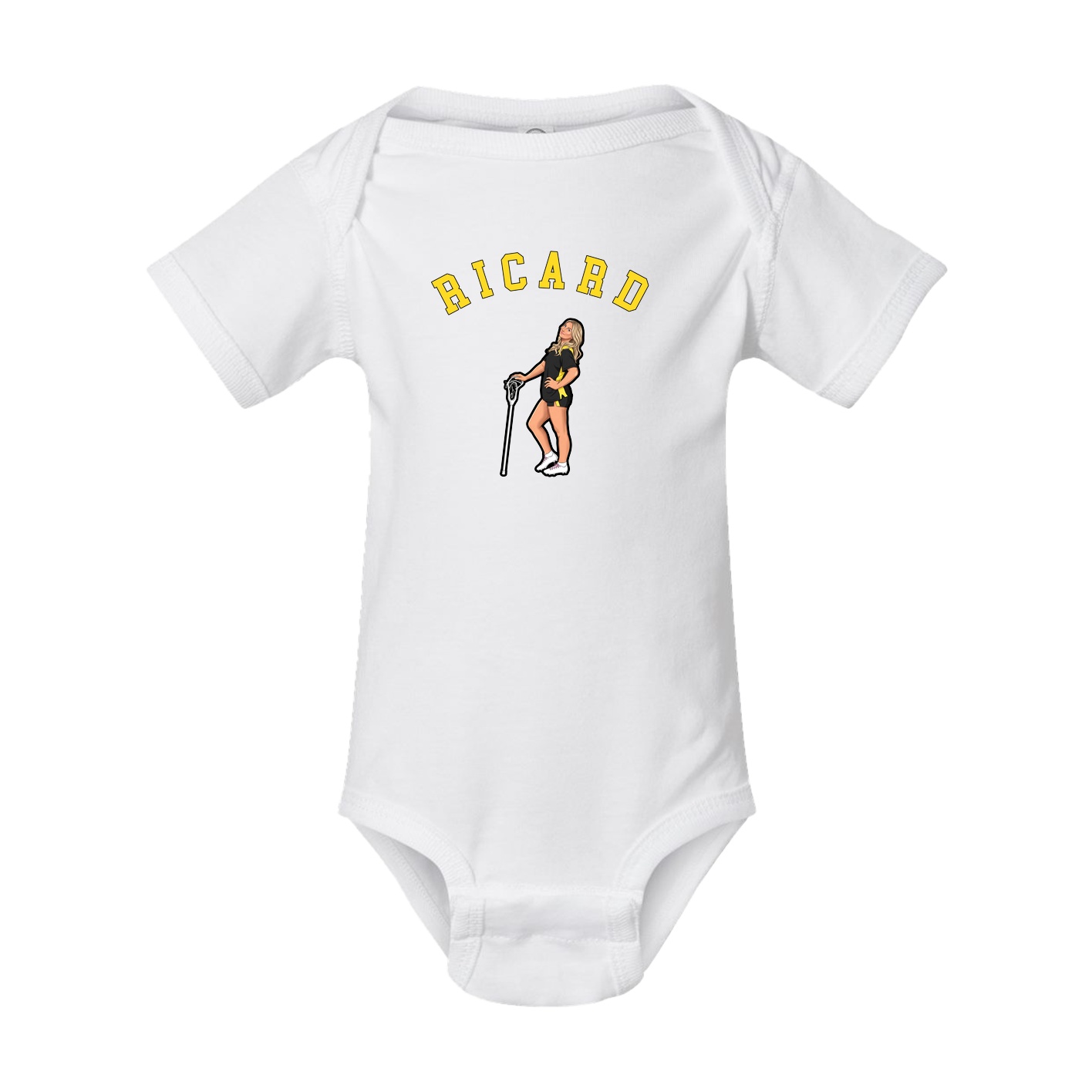 Baby Onesie — Shirsey Arch in White