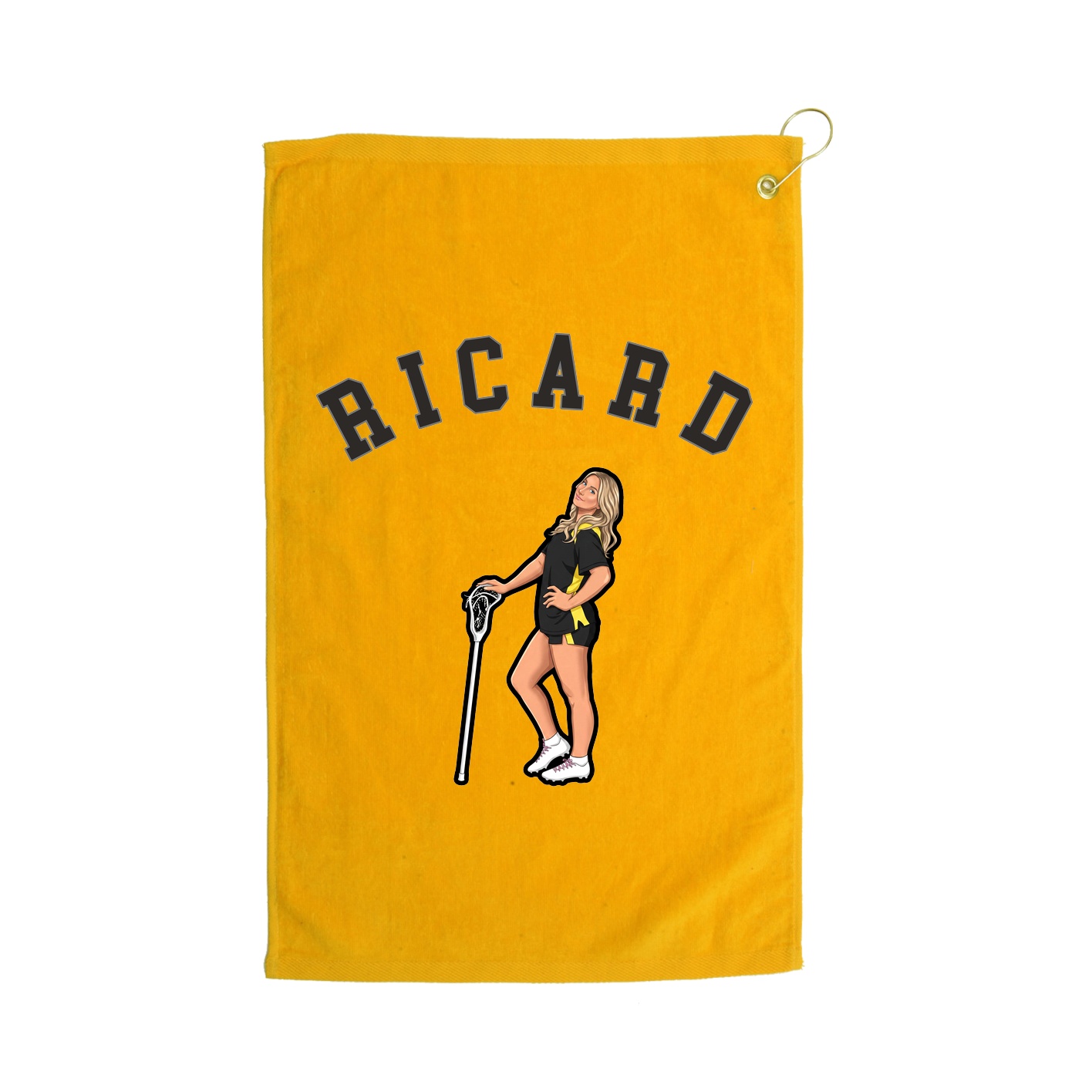 Golf Towel — Shirsey Arch in Gold