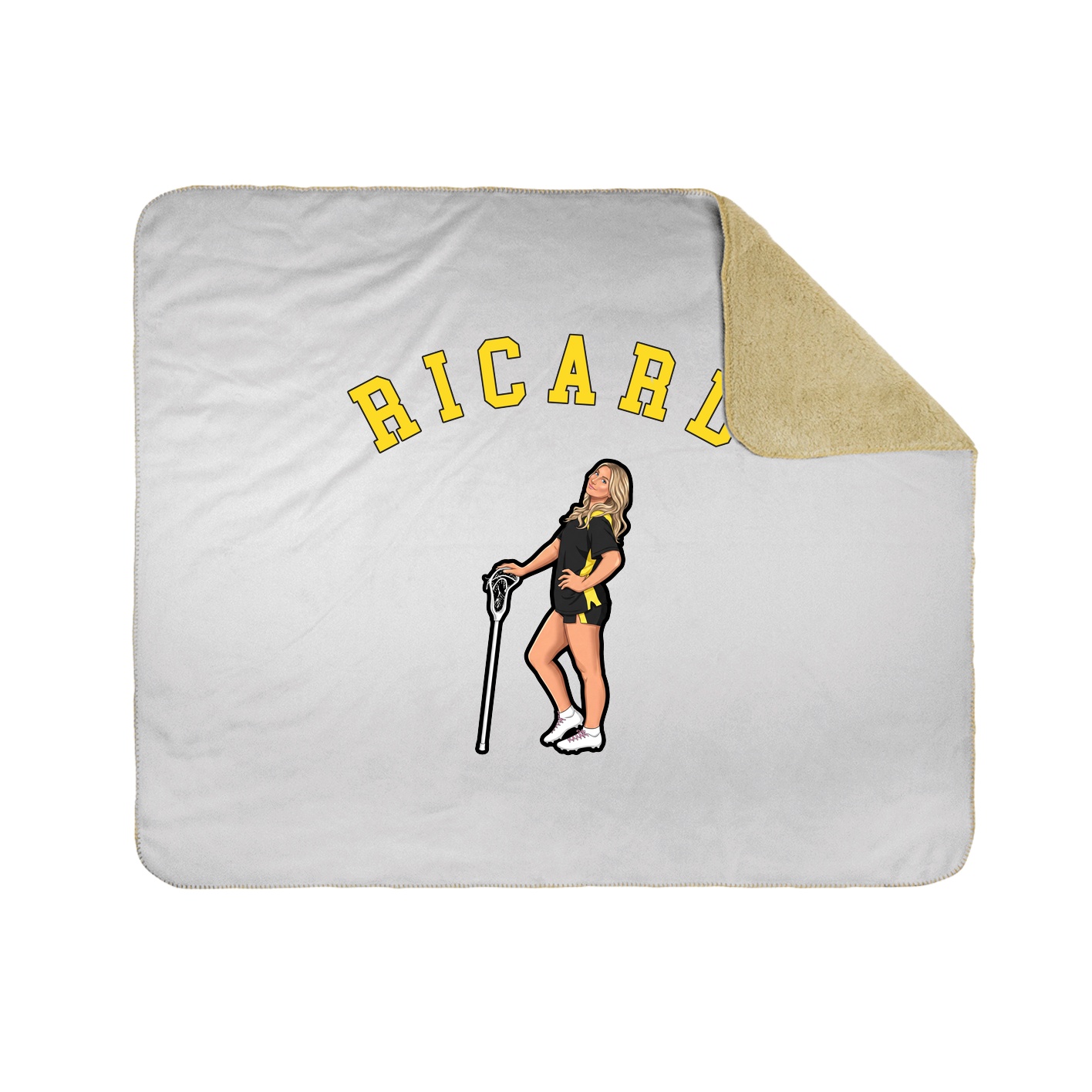 Throw Blanket — Shirsey Arch in White