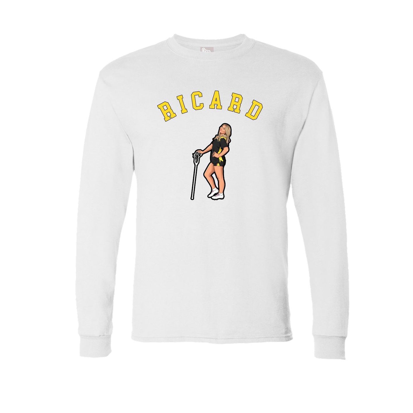 Long Sleeve Tee — Shirsey Arch in White