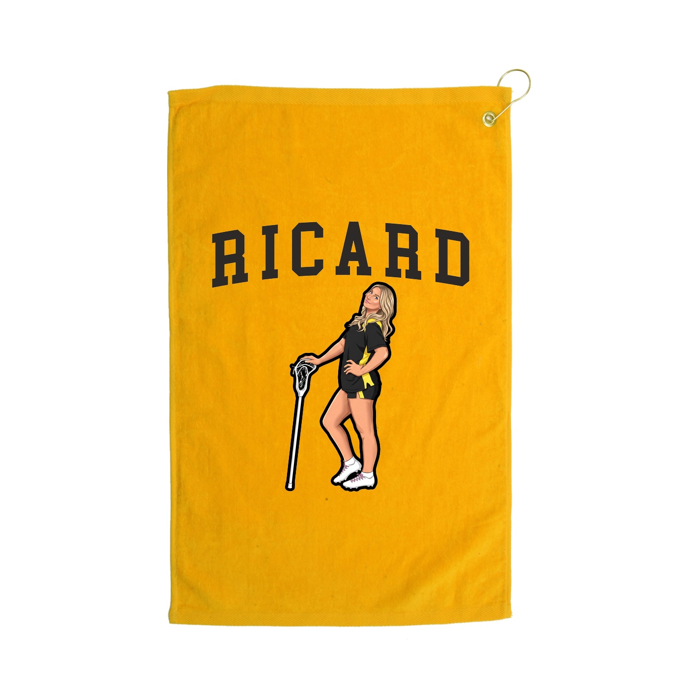 Golf Towel — Shirsey in Gold
