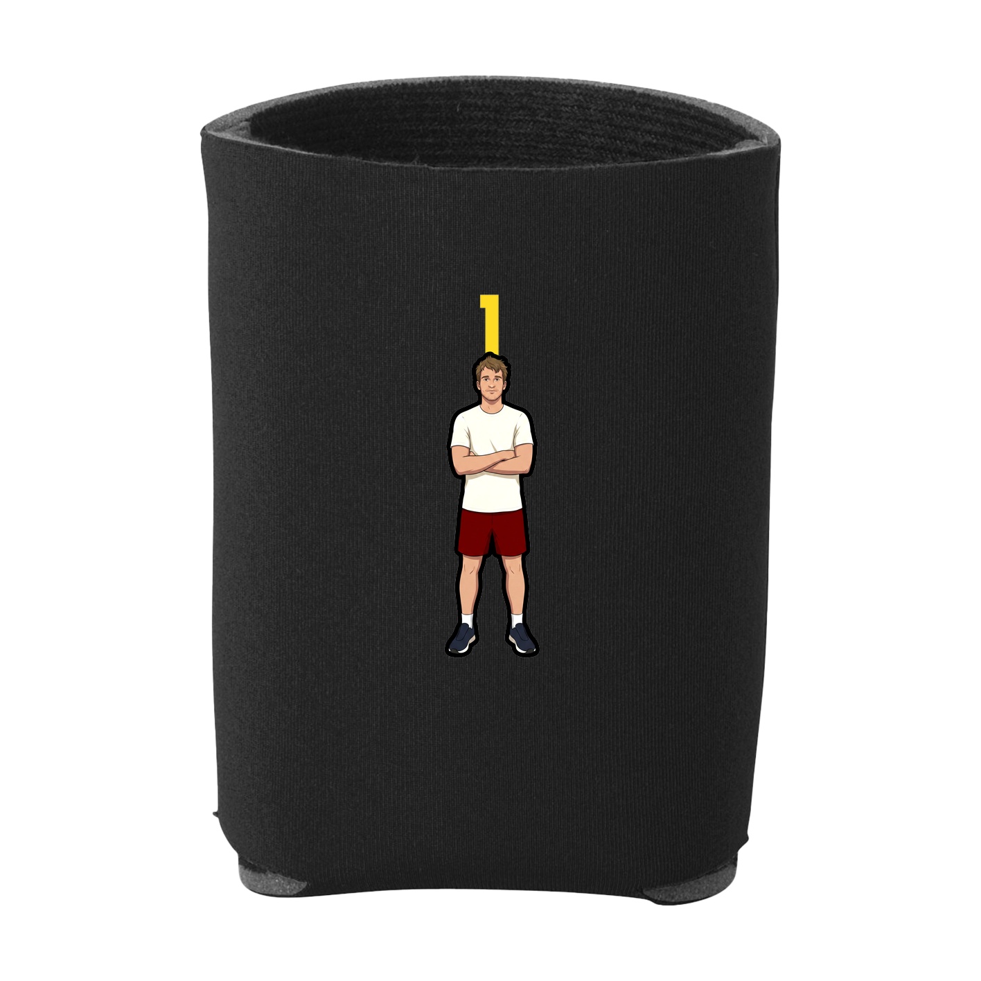 Can Holder — Number Top in Black