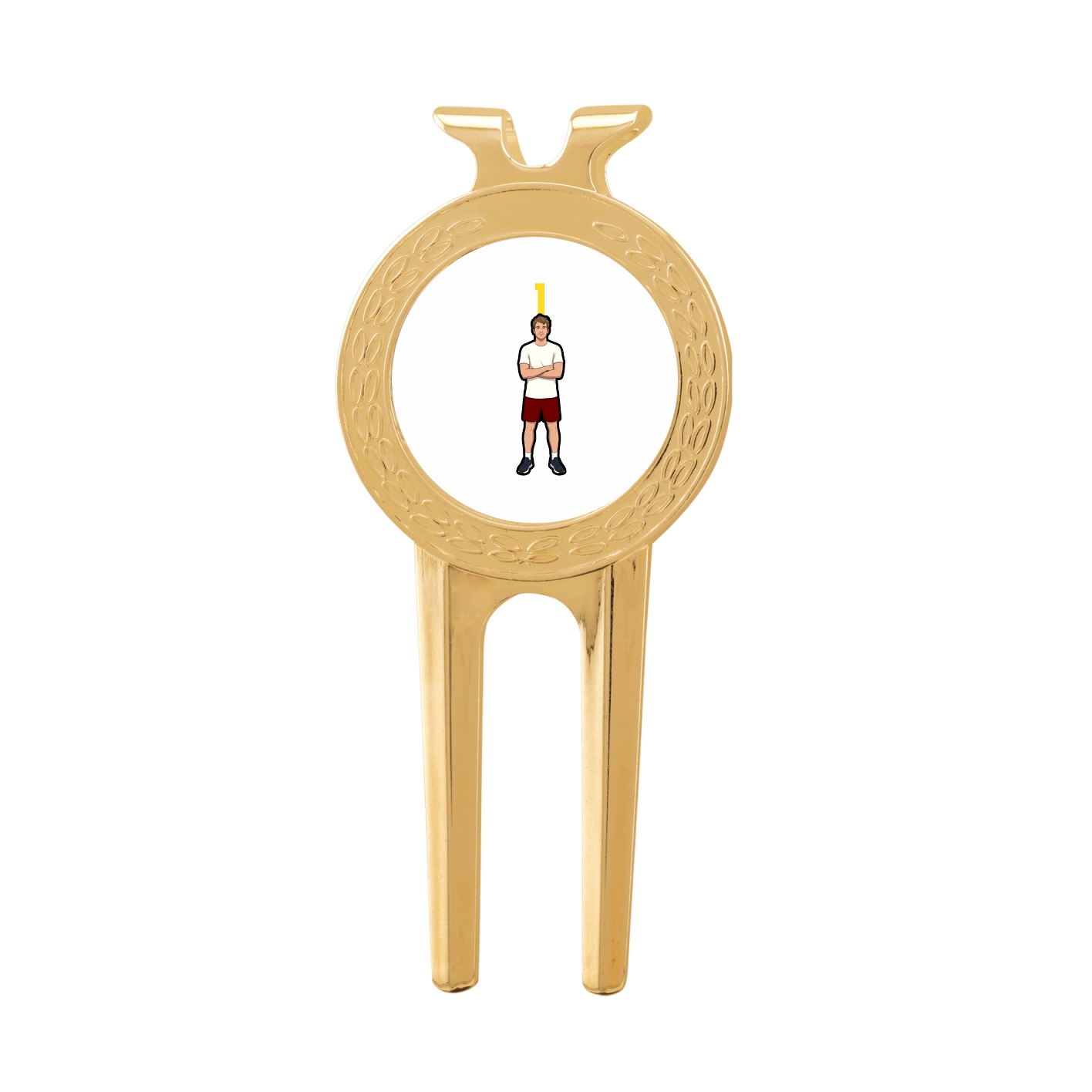 Divot Tool with Ball Marker — Number Top in Classic