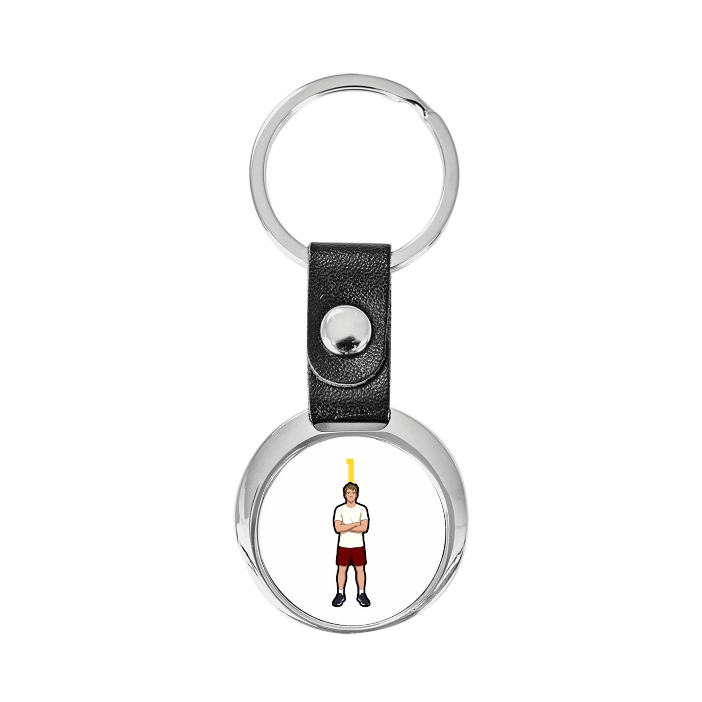 Key Chain — Number Top in Classic