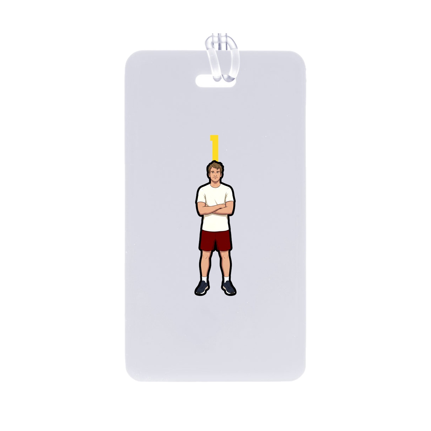 Bag Tag — Number Top in Classic