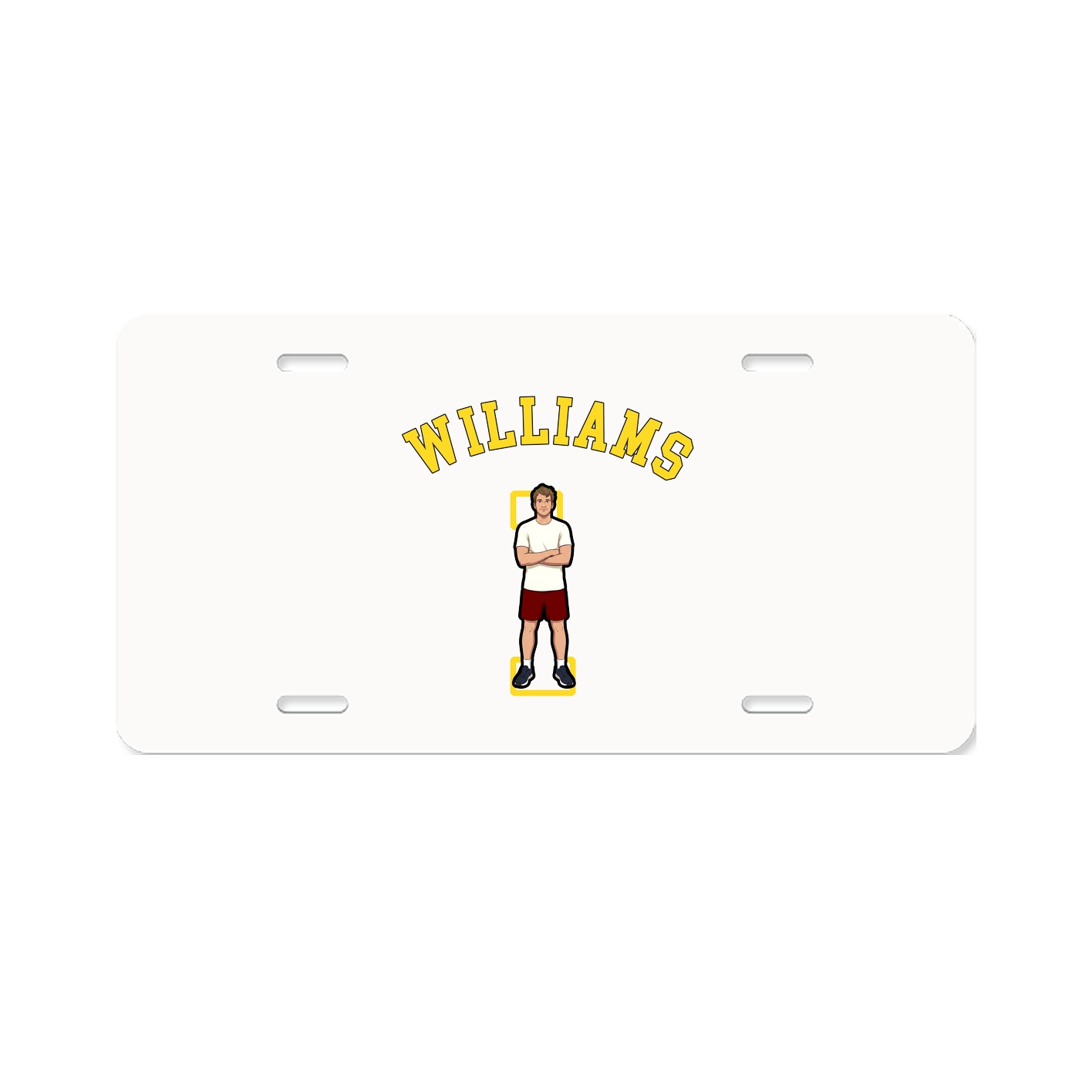 License Plate — Shirsey Arch in Classic