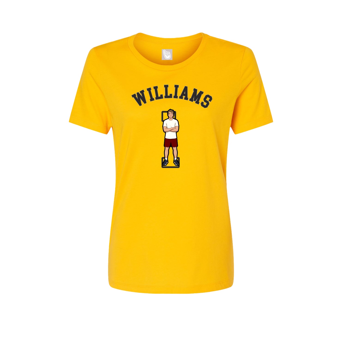 Womens Tee — Shirsey Arch in Gold