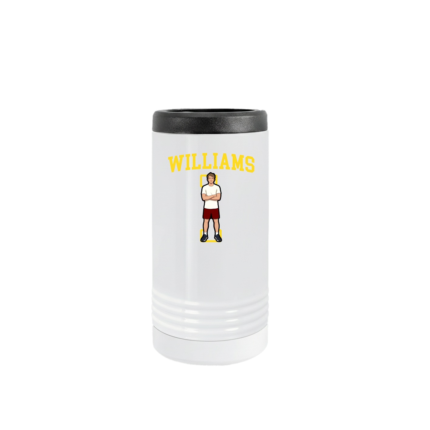 Slim Beverage Holder — Shirsey in White