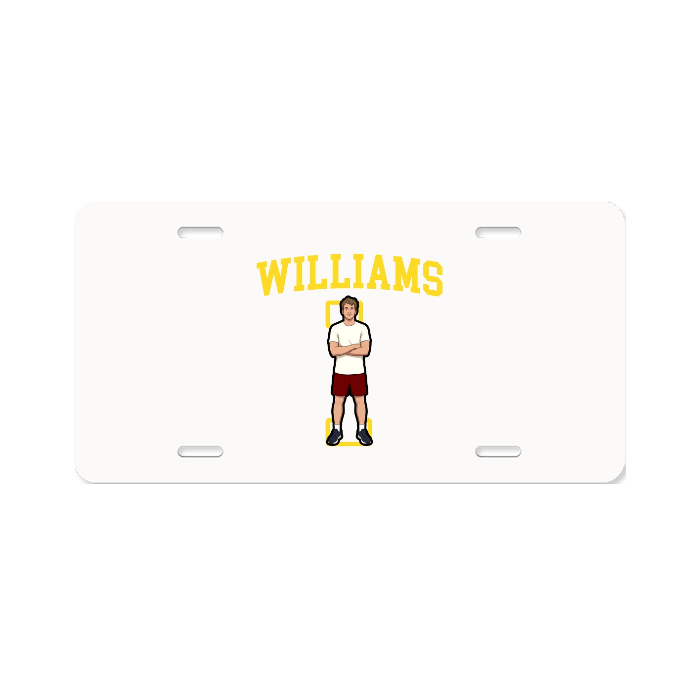 License Plate — Shirsey in Classic