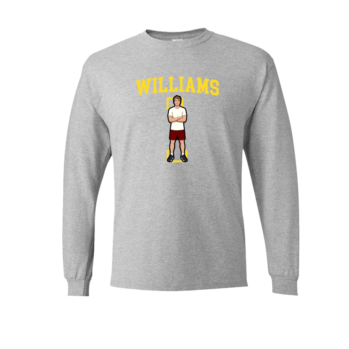 Long Sleeve Tee — Shirsey in Grey