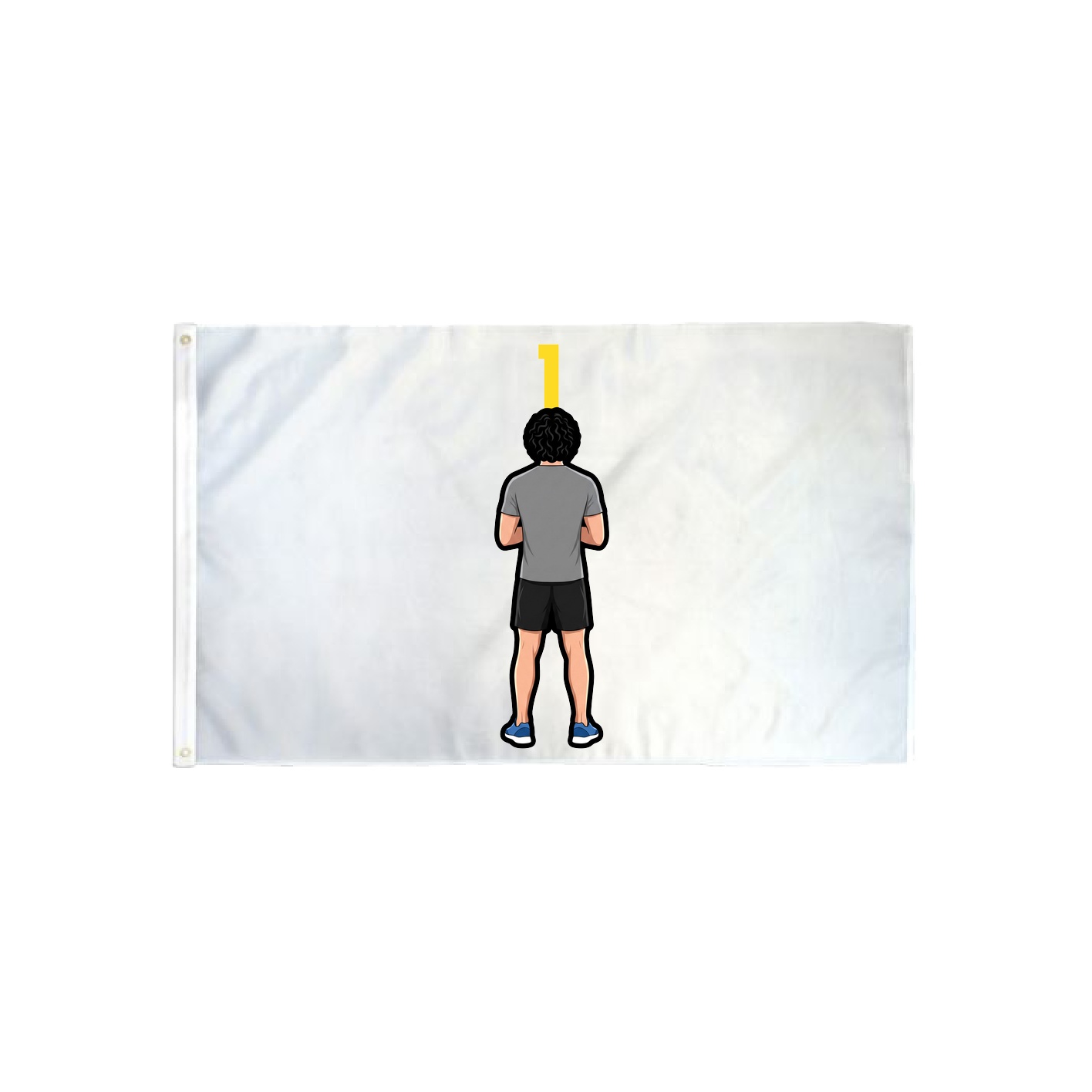 3x5 Flag — Number Top in Classic