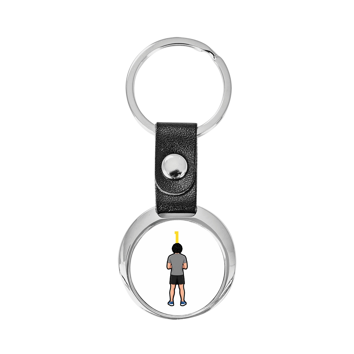 Key Chain — Number Top in Classic