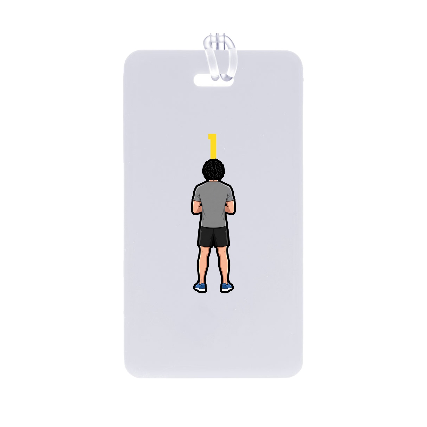 Bag Tag — Number Top in Classic