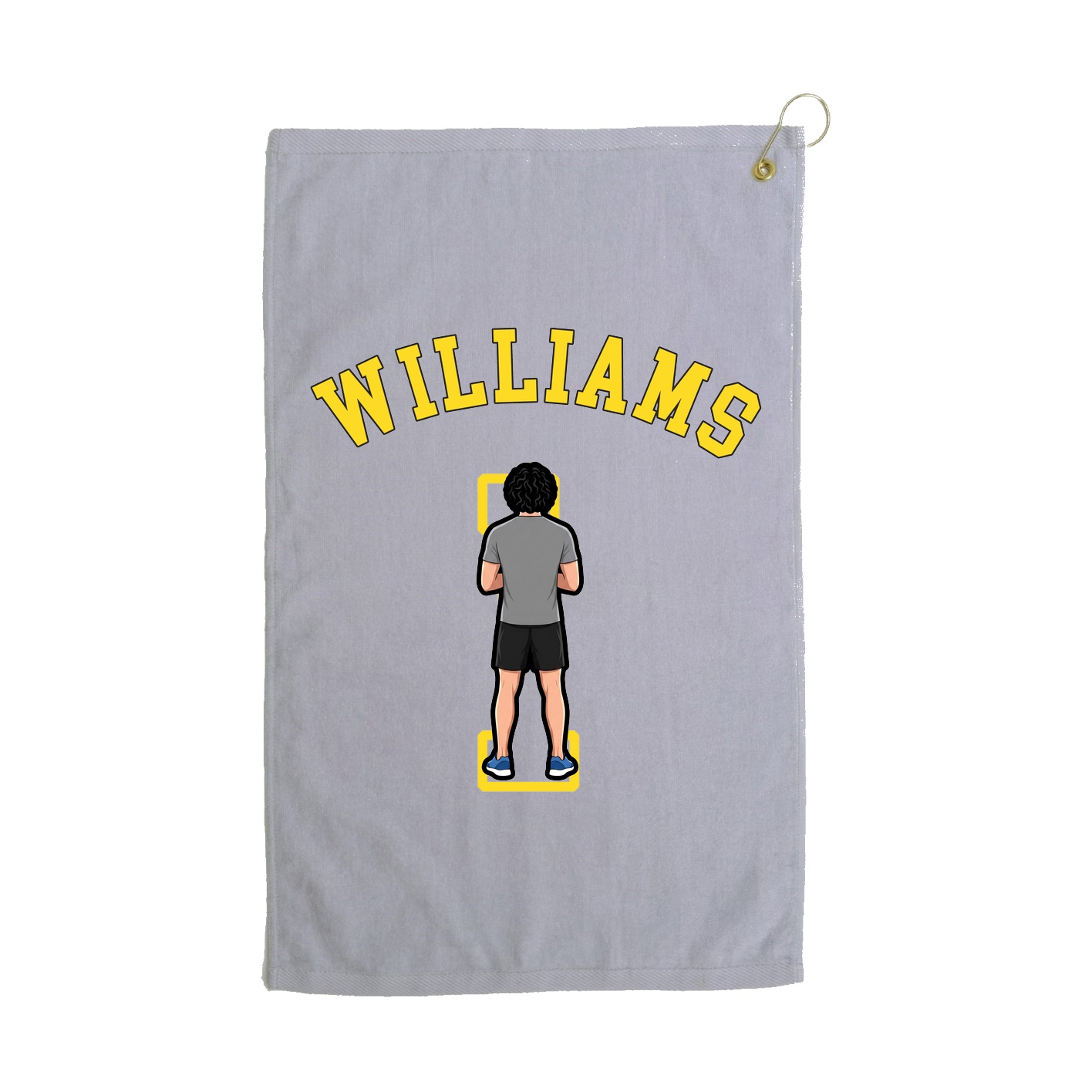 Golf Towel — Shirsey Arch in Grey