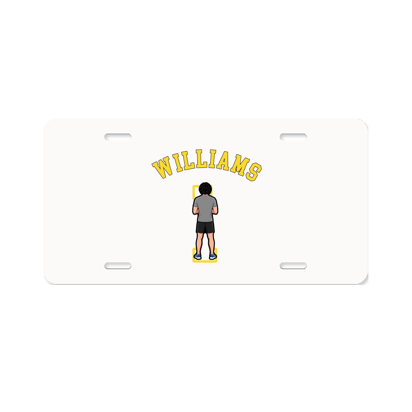 License Plate — Shirsey Arch in Classic