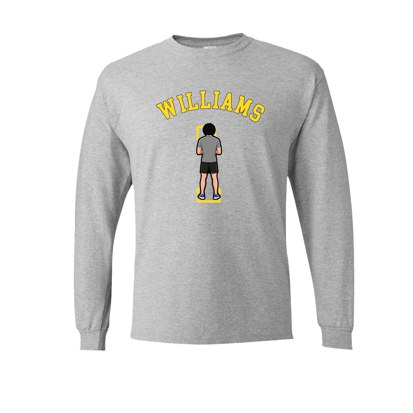 Long Sleeve Tee — Shirsey Arch in Grey