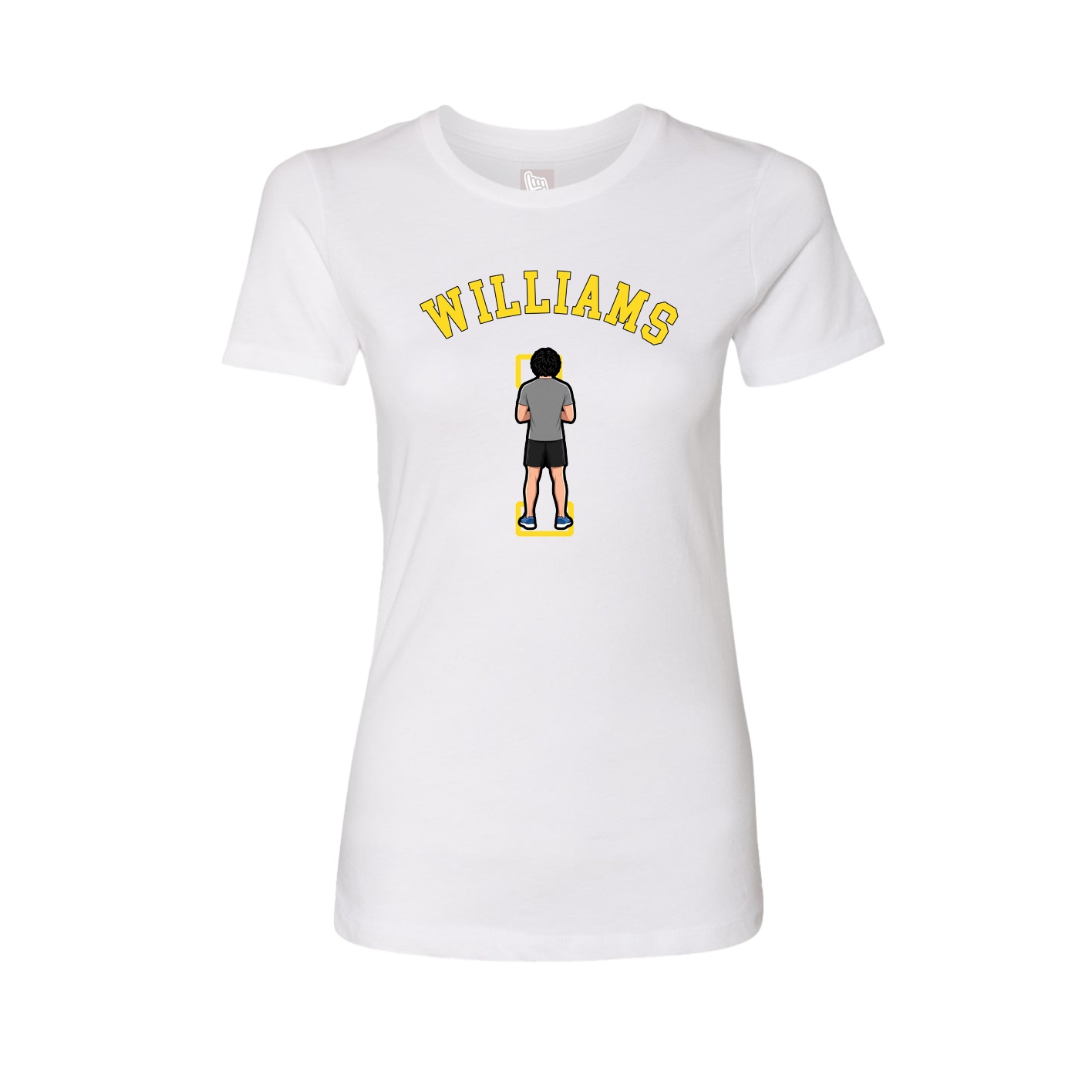 Womens Tee — Shirsey Arch in White