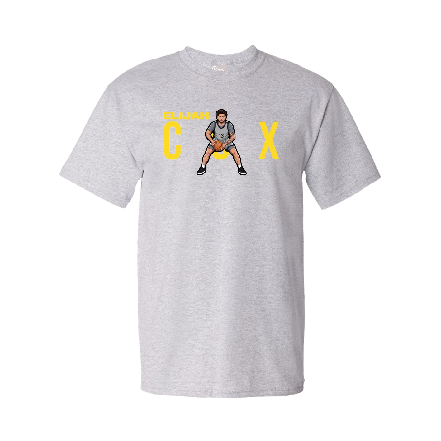 Youth Tee — Player Name in Grey