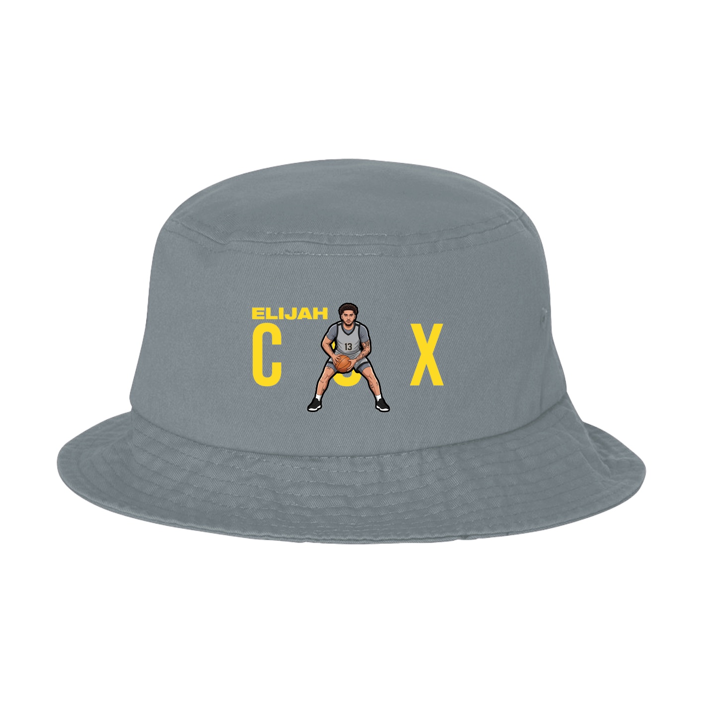 Bucket Cap — Player Name in Grey