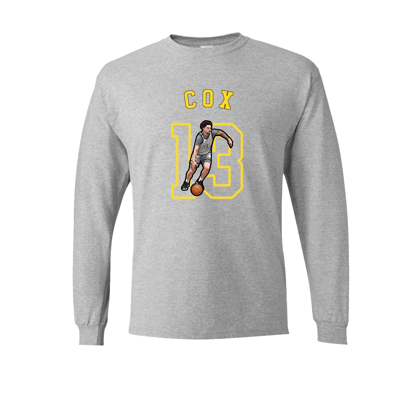 Long Sleeve Tee — Shirsey Arch in Grey