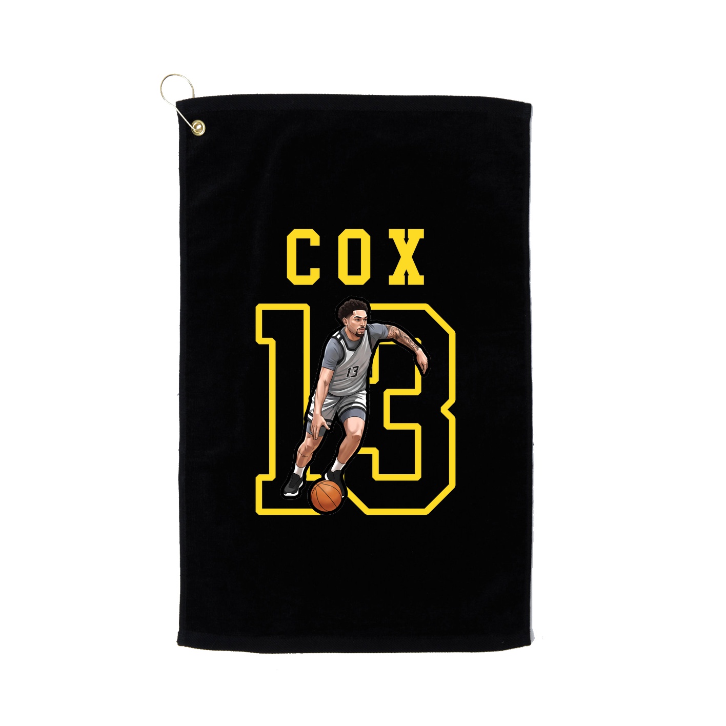 Golf Towel — Shirsey in Black