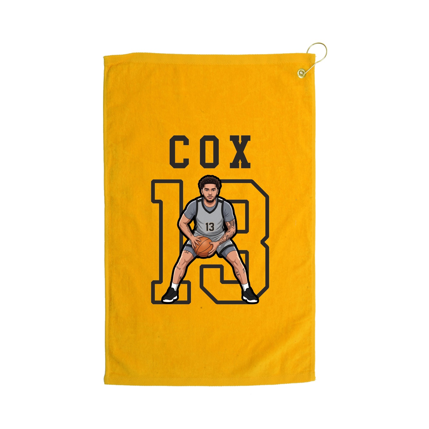 Golf Towel — Shirsey in Gold