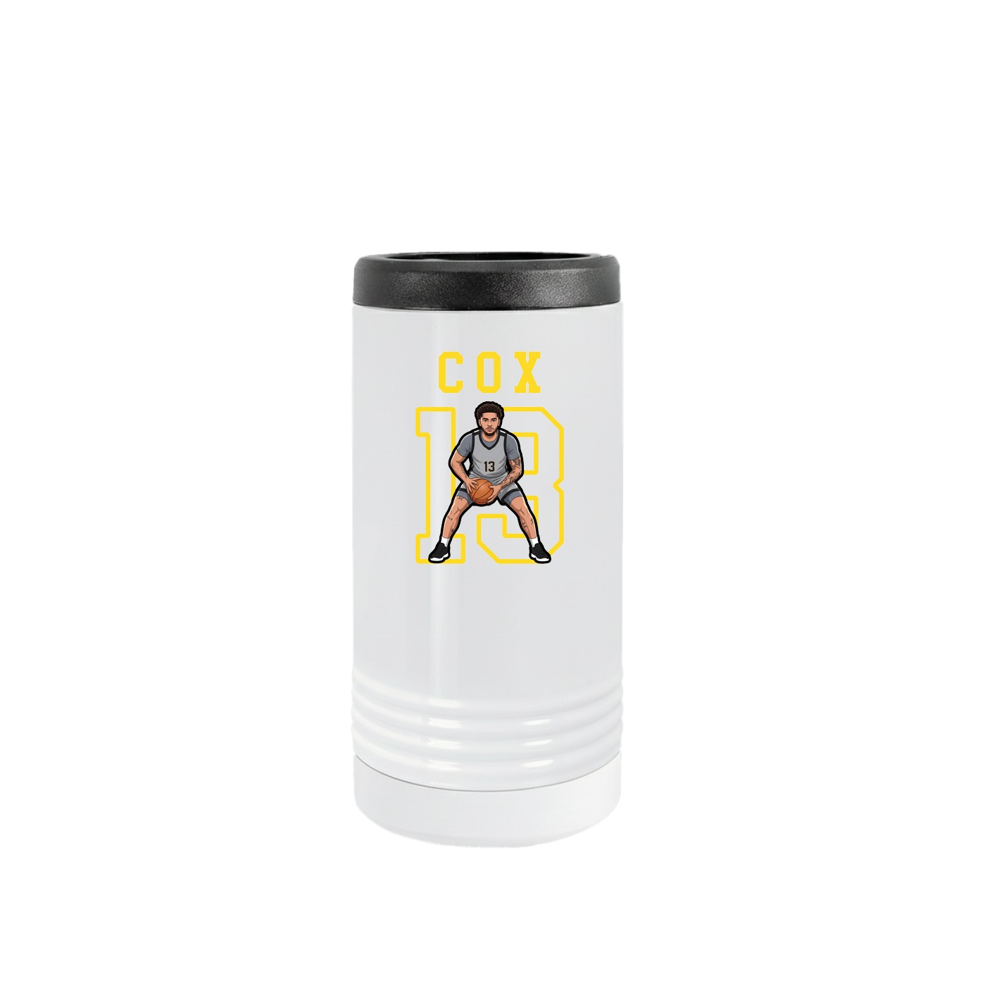 Slim Beverage Holder — Shirsey in White