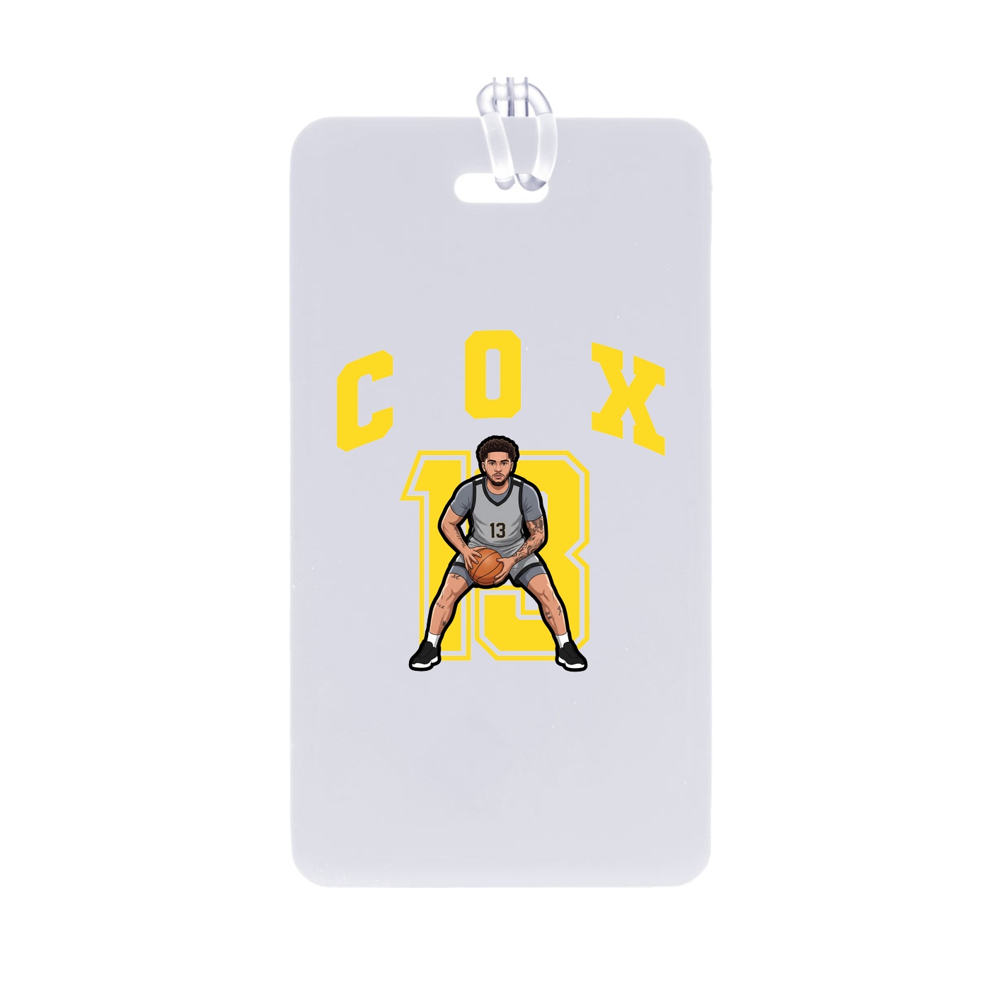 Bag Tag — Number in Classic