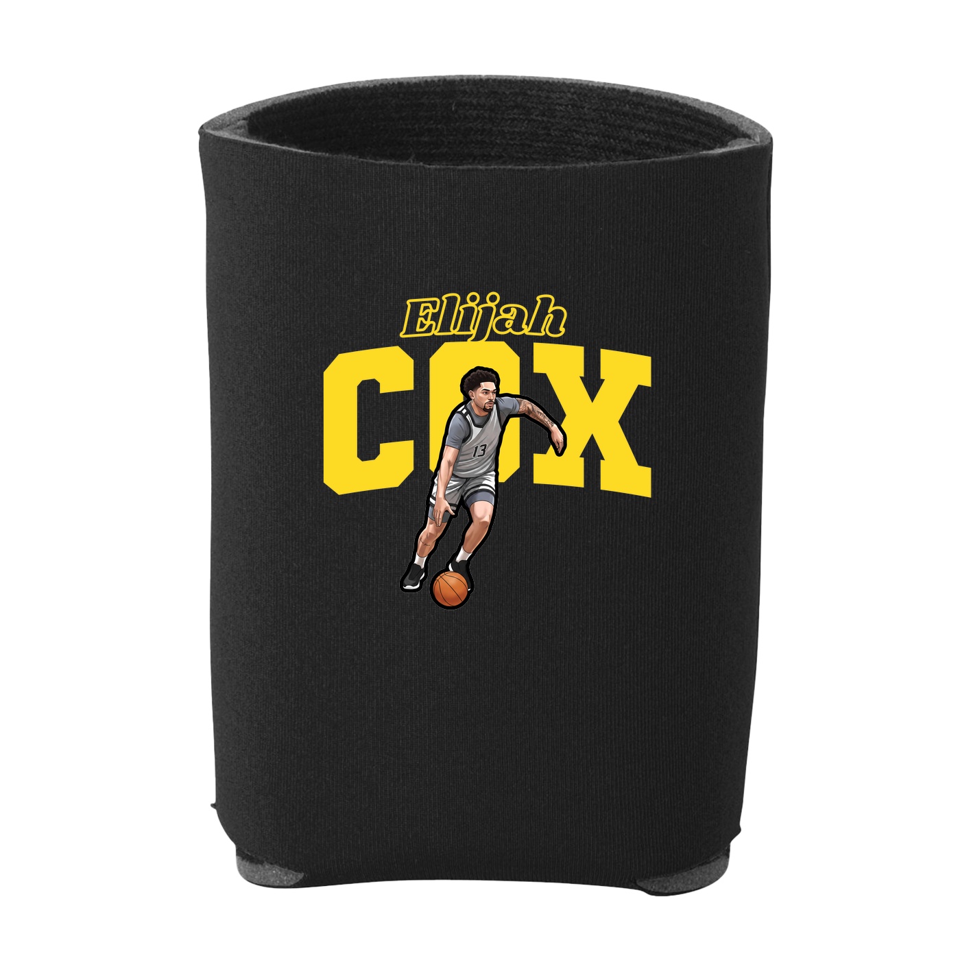 Can Holder — Name Arch in Black