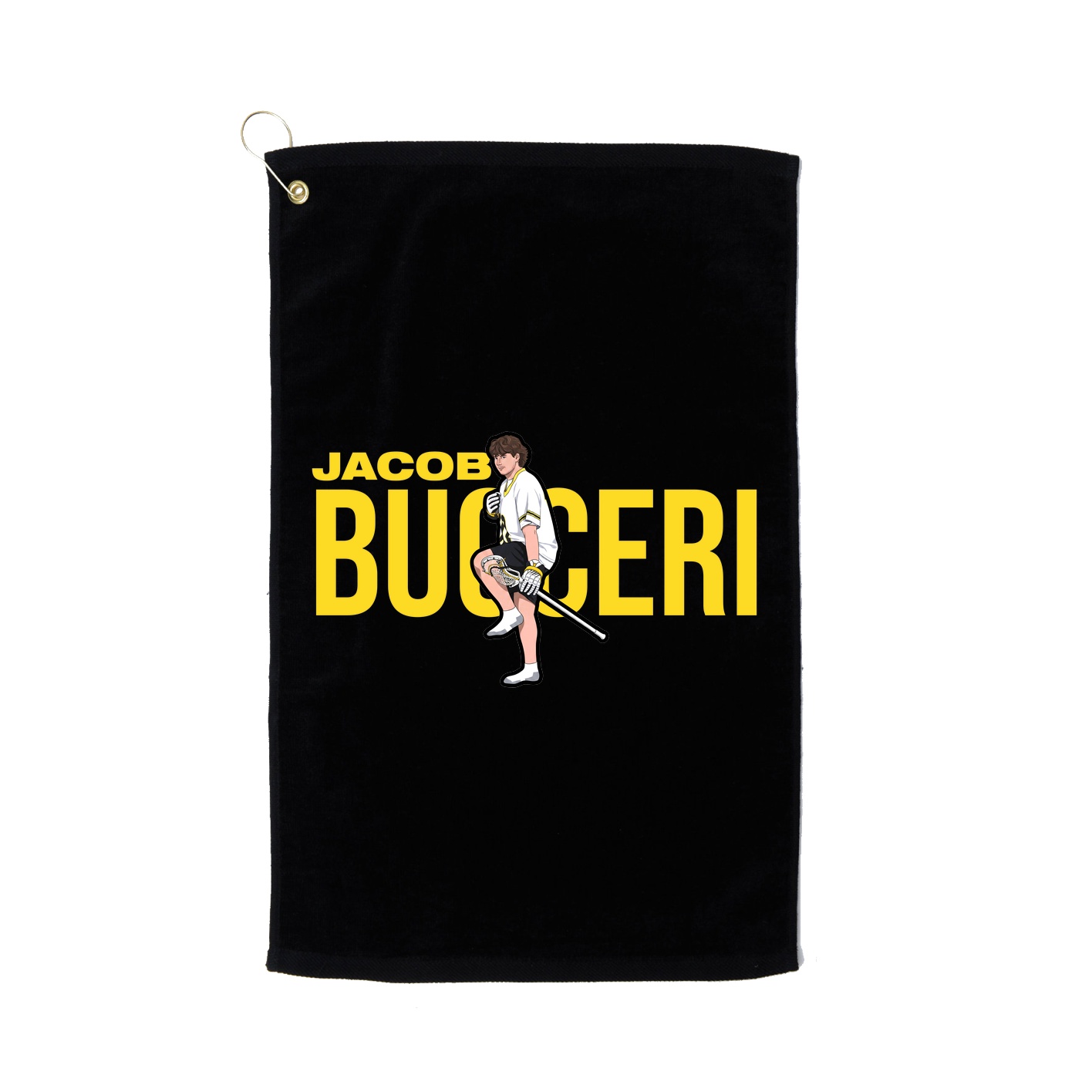 Golf Towel — Player Name in Black