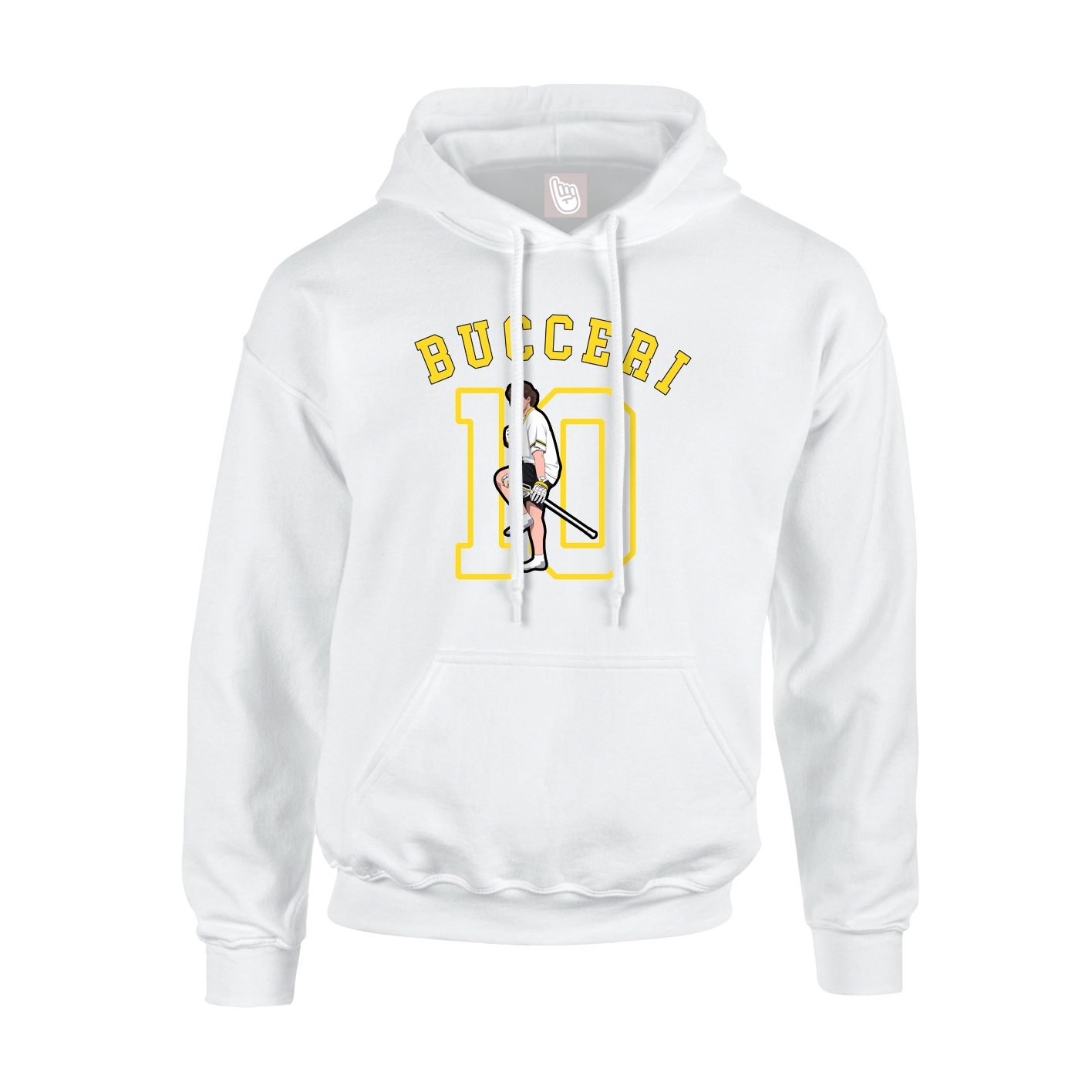 Youth Hoodie — Shirsey Arch in White