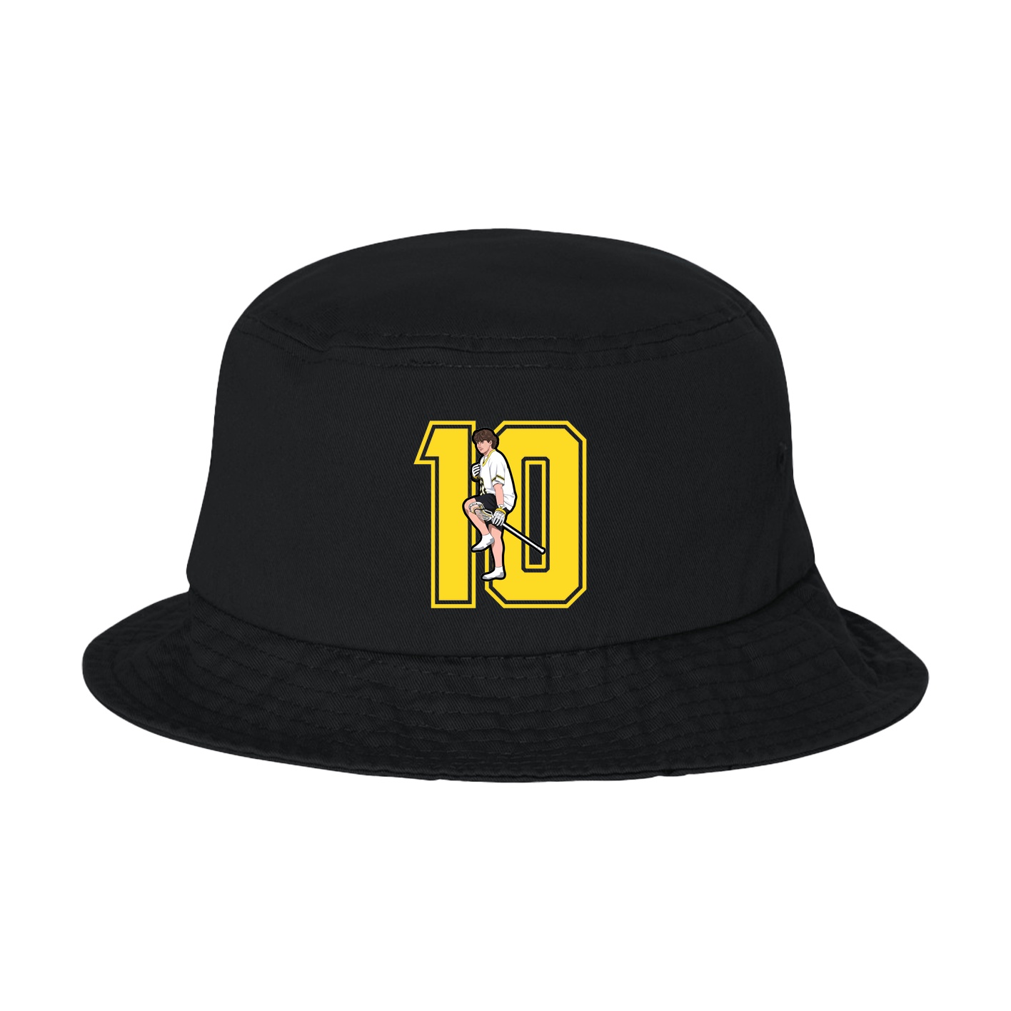 Bucket Cap — Number in Black