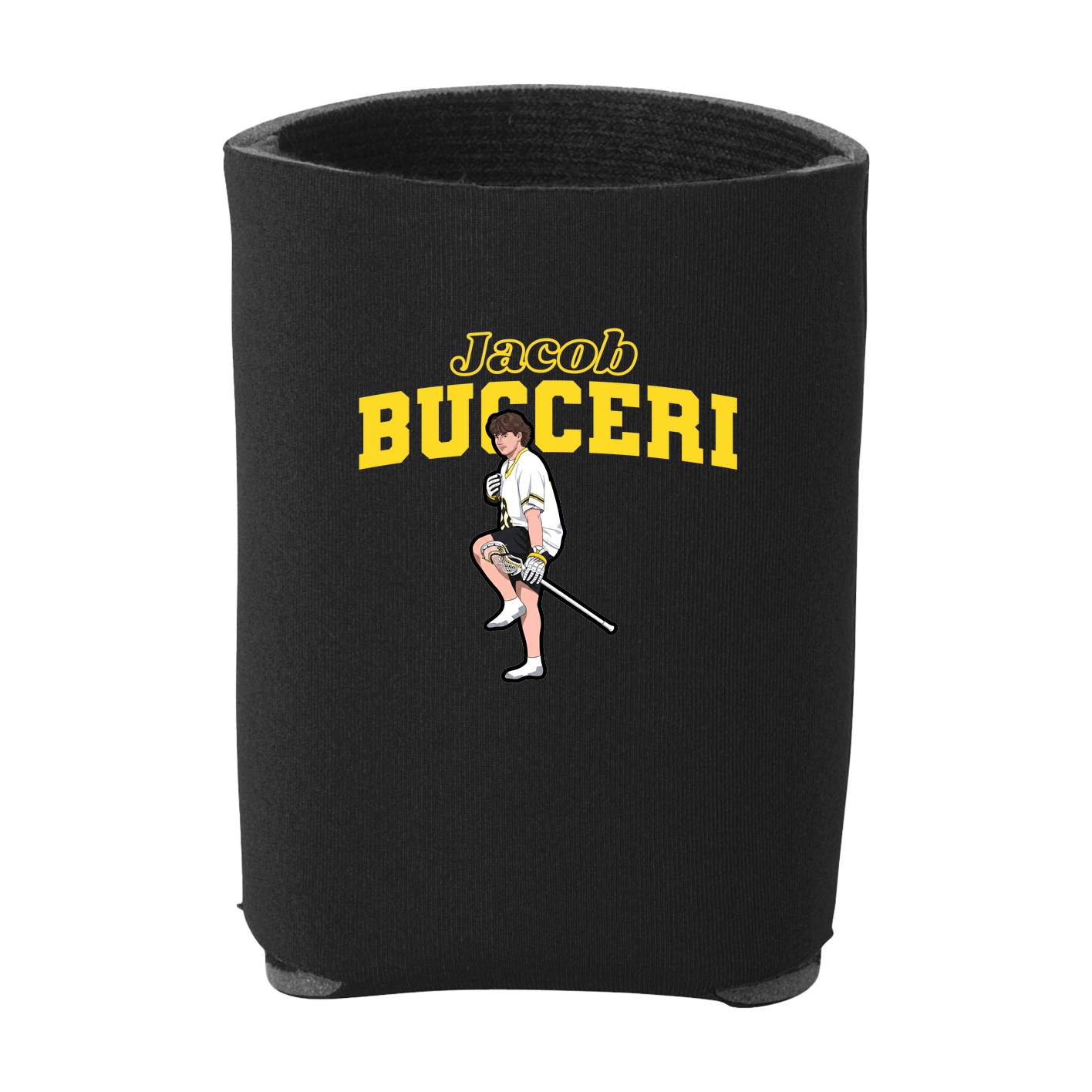 Can Holder — Name Arch in Black