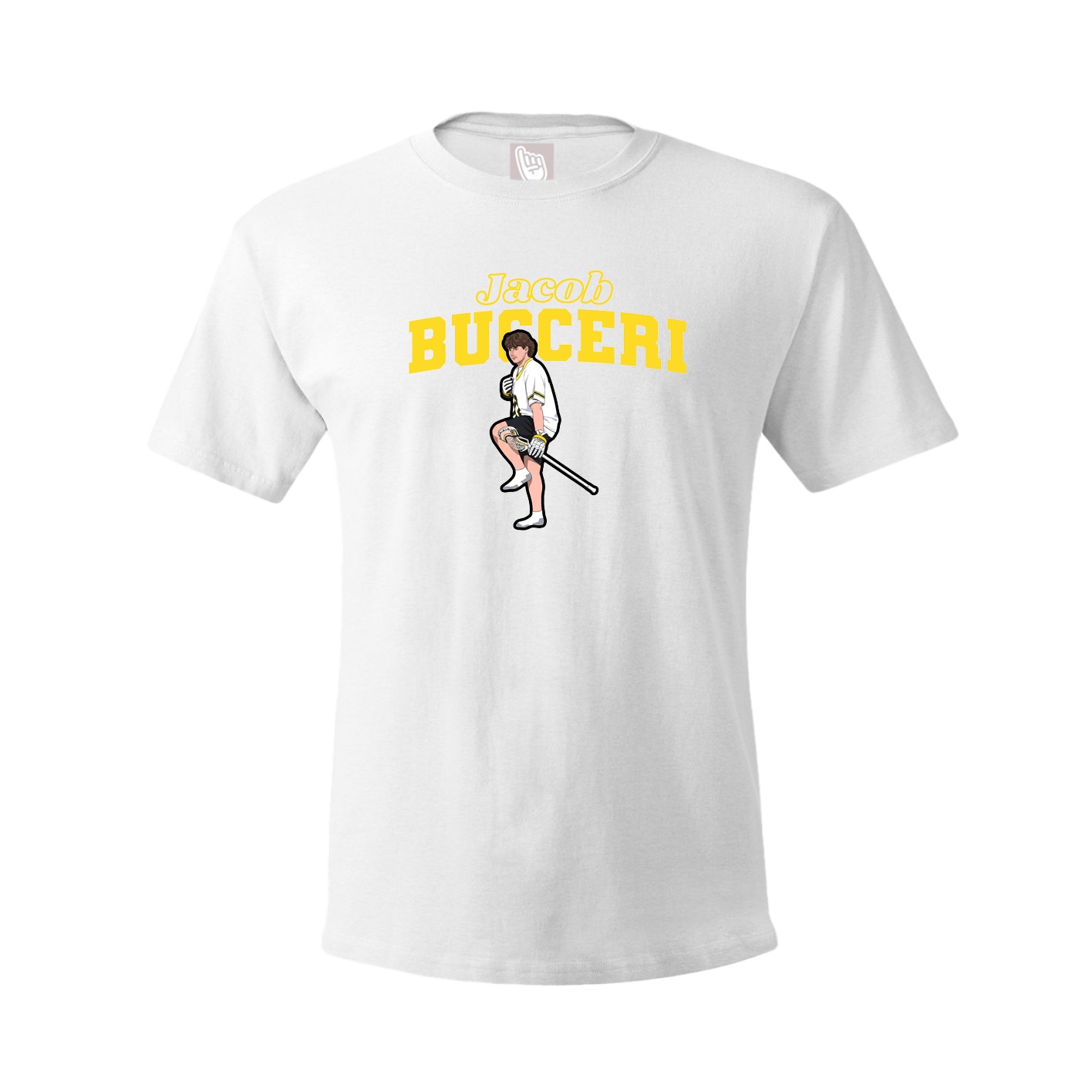 Tee — Name Arch in White