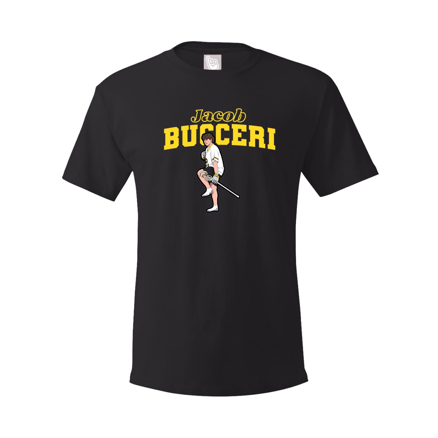 Youth Tee — Name Arch in Black