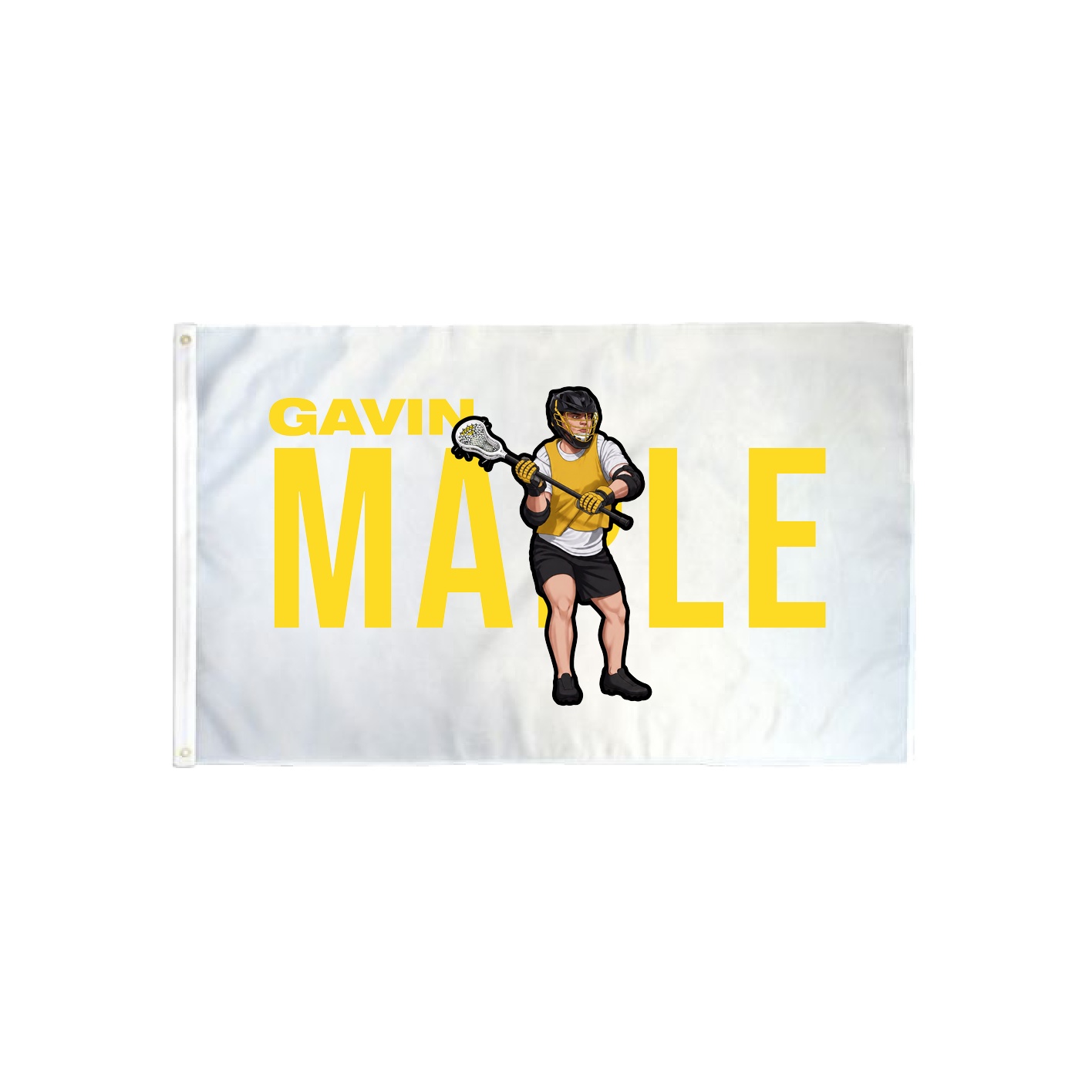 3x5 Flag — Player Name in Classic
