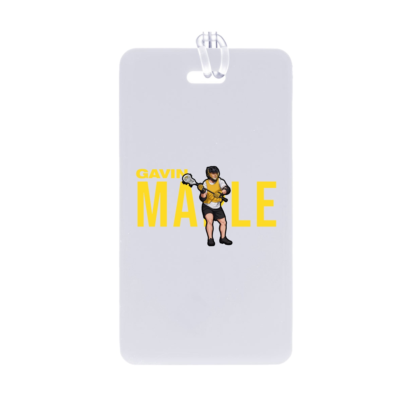 Bag Tag — Player Name in Classic