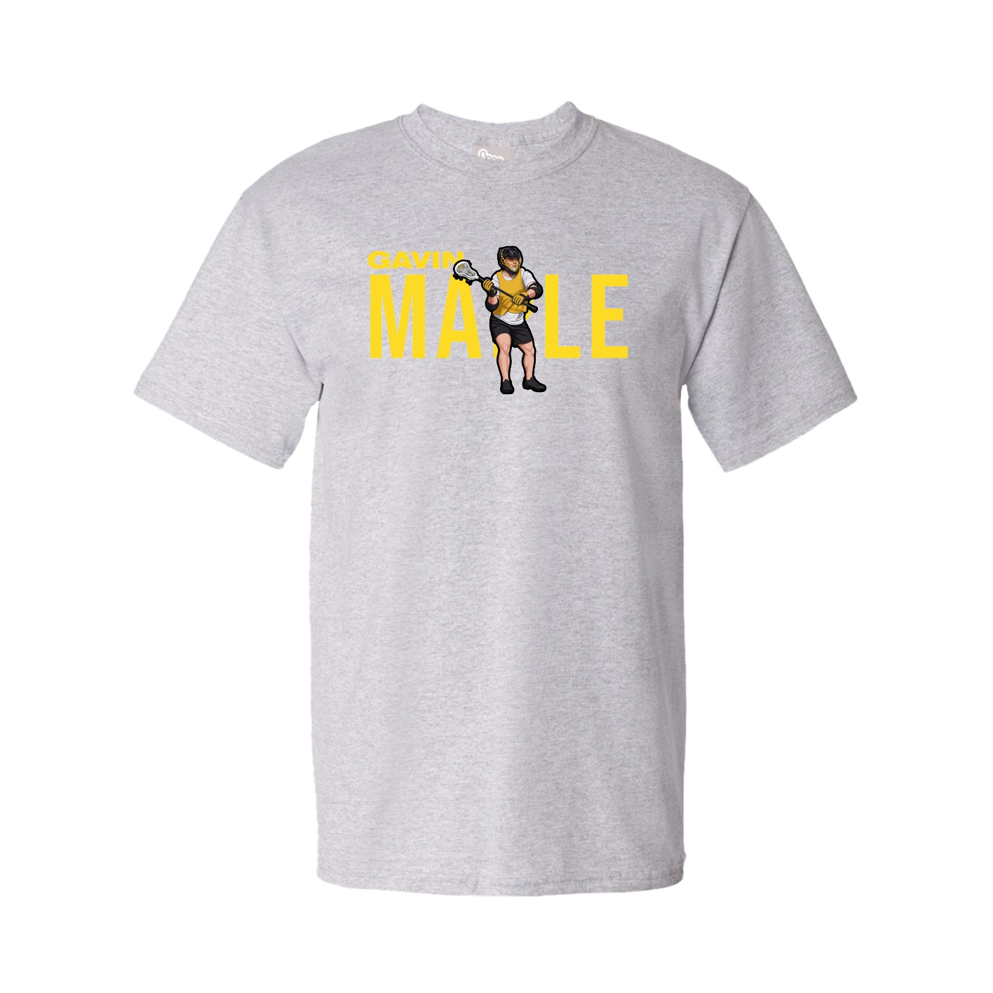 Youth Tee — Player Name in Grey
