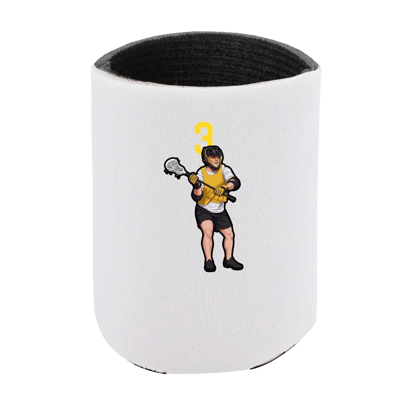 Can Holder — Number Top in White