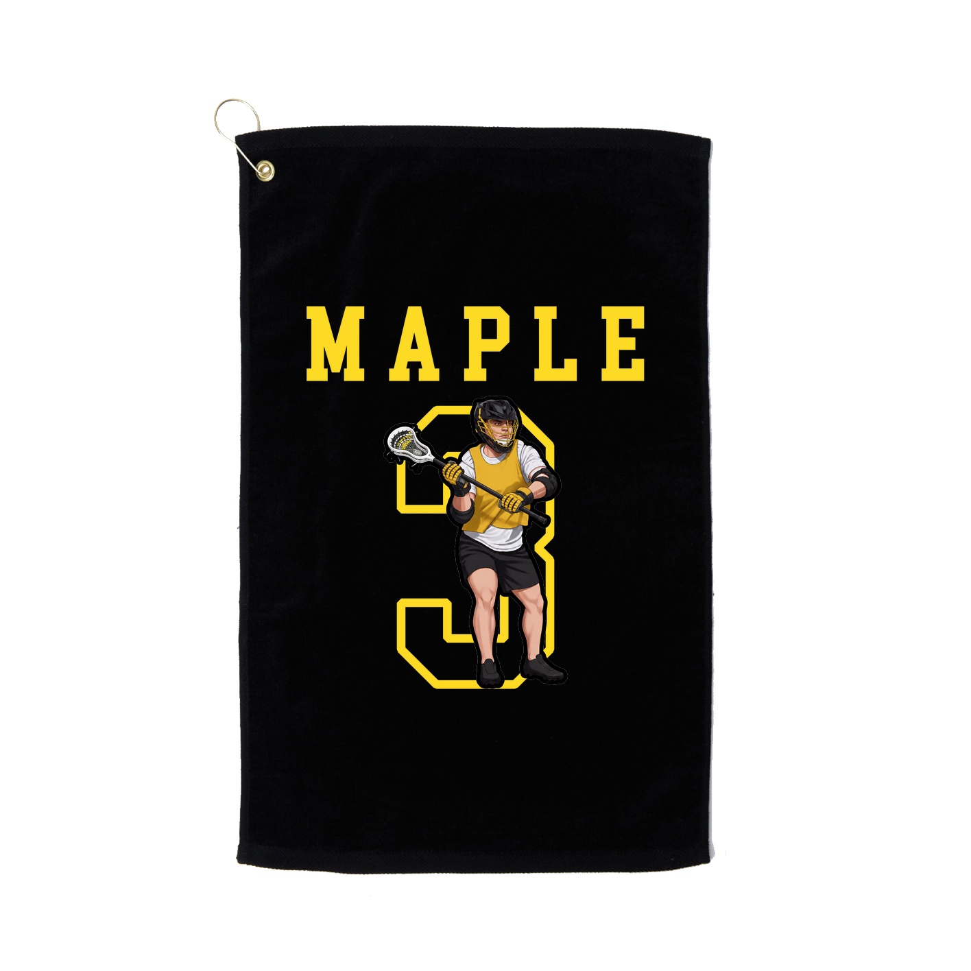 Golf Towel — Shirsey in Black