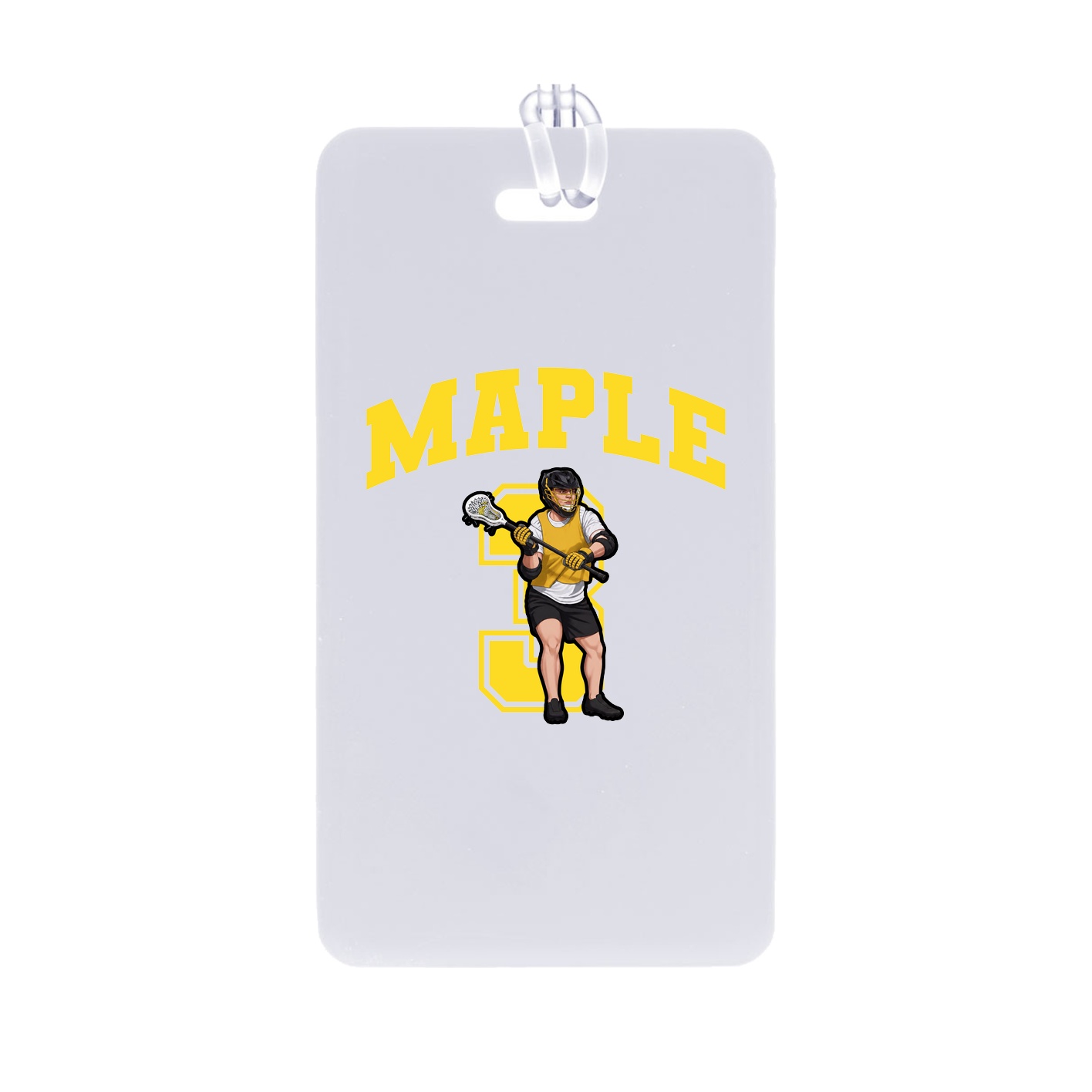 Bag Tag — Number in Classic