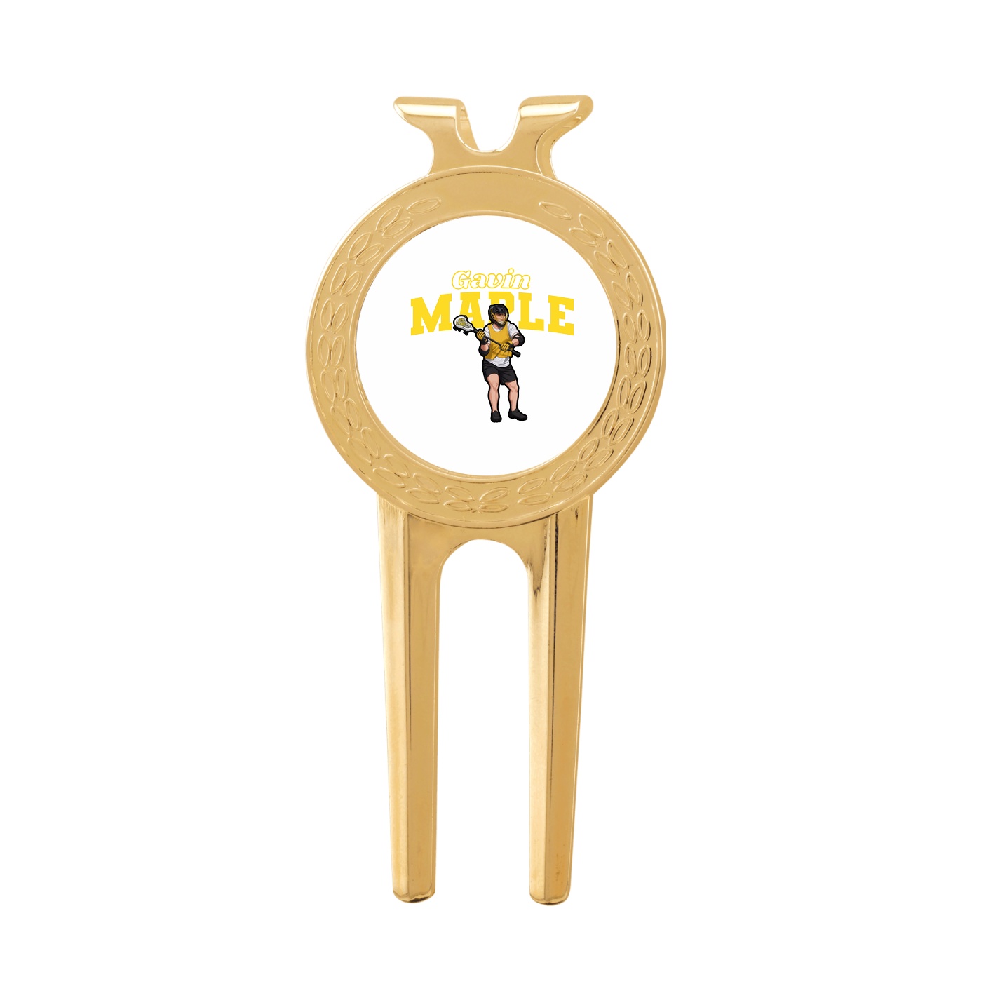 Divot Tool with Ball Marker — Name Arch in Classic