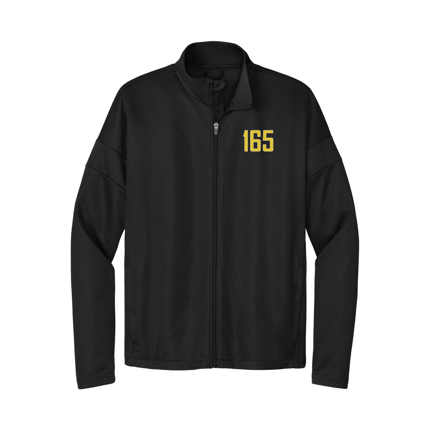 Team Travel Full-Zip Jacket — Front Shirsy in Black