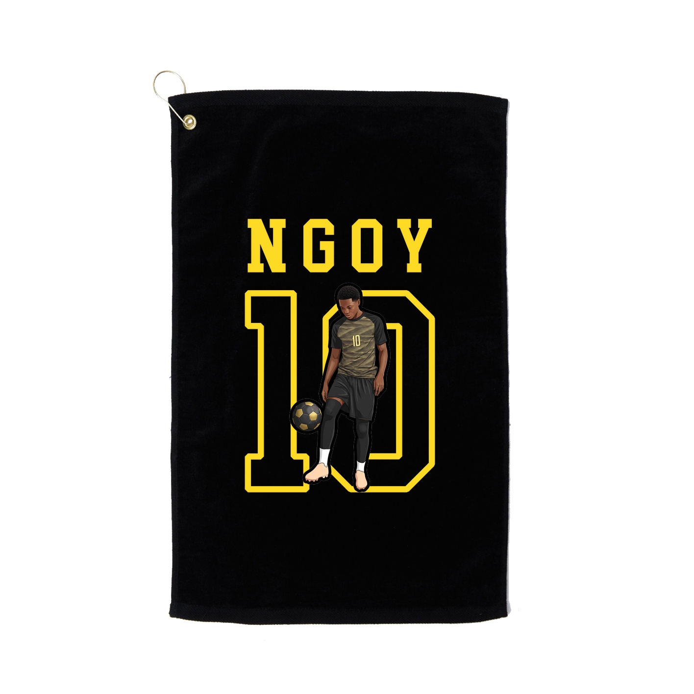 Golf Towel — Shirsey in Black