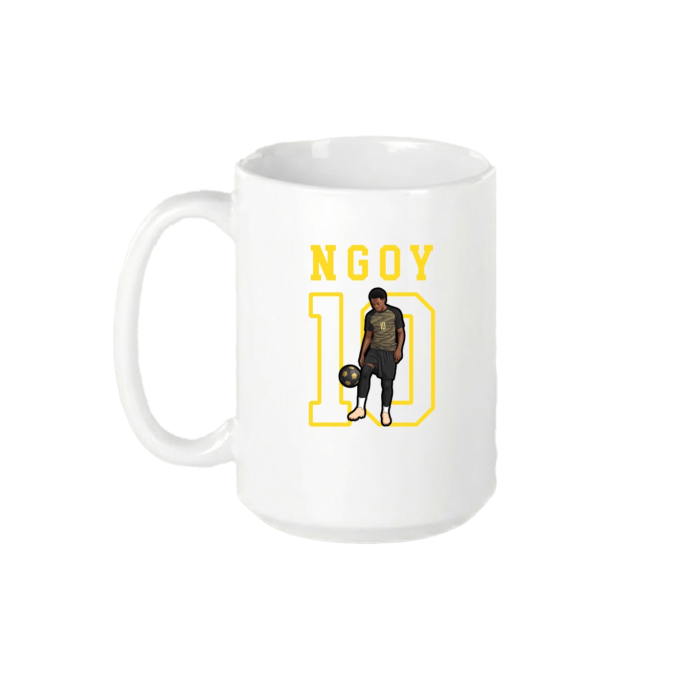 15oz Coffee Mug — Shirsey in White