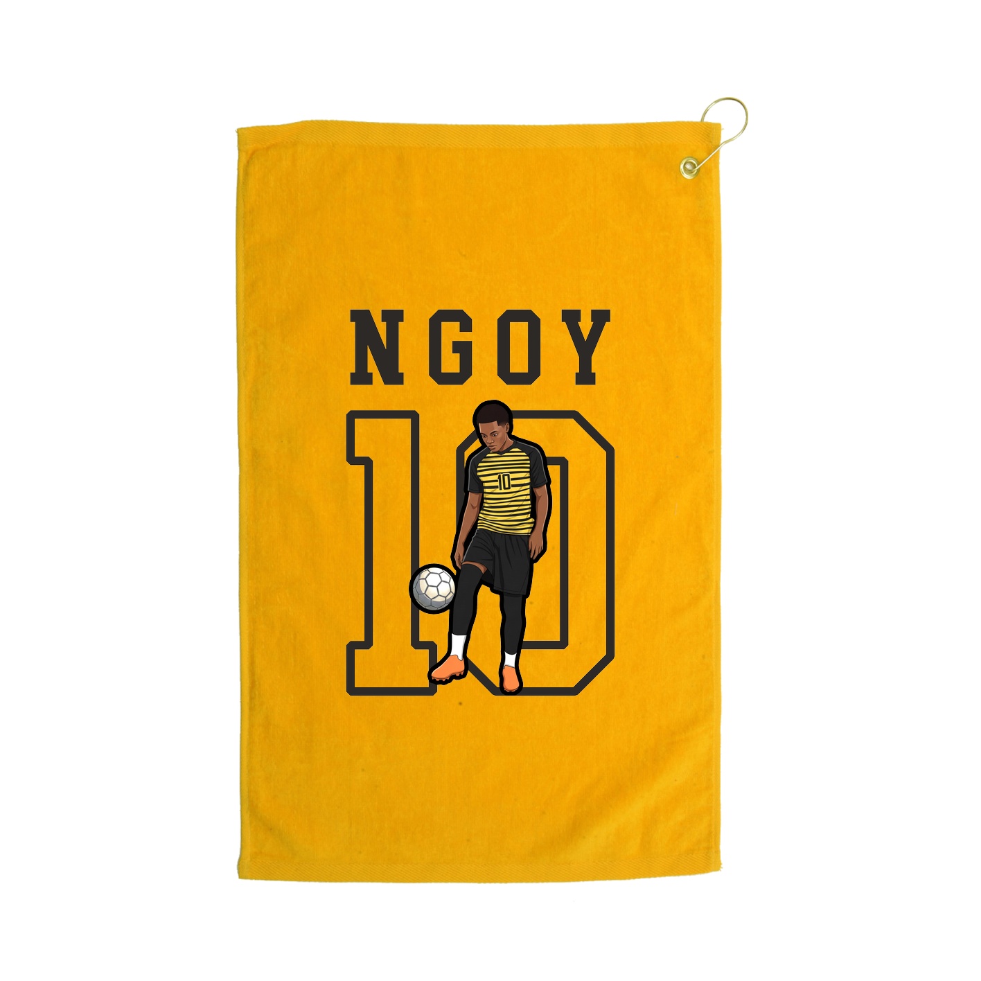 Golf Towel — Shirsey in Gold