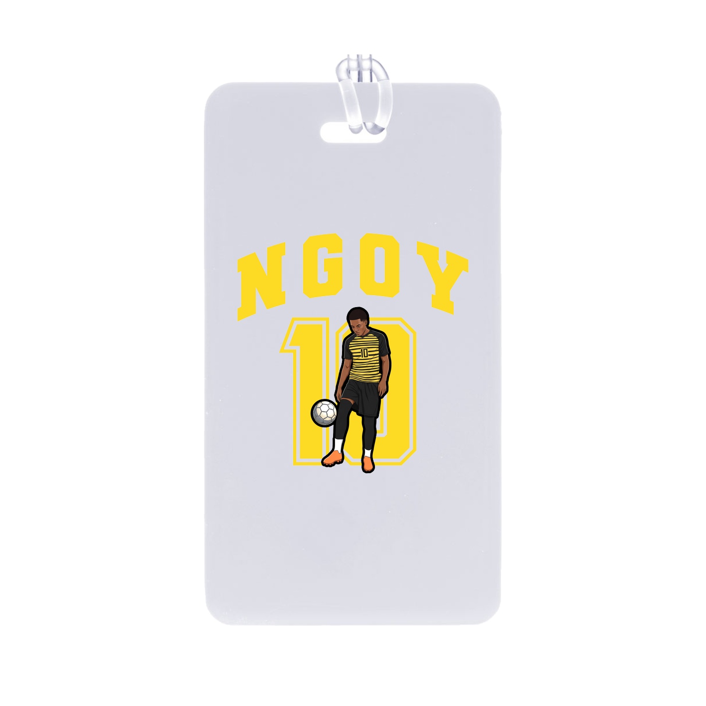 Bag Tag — Number in Classic