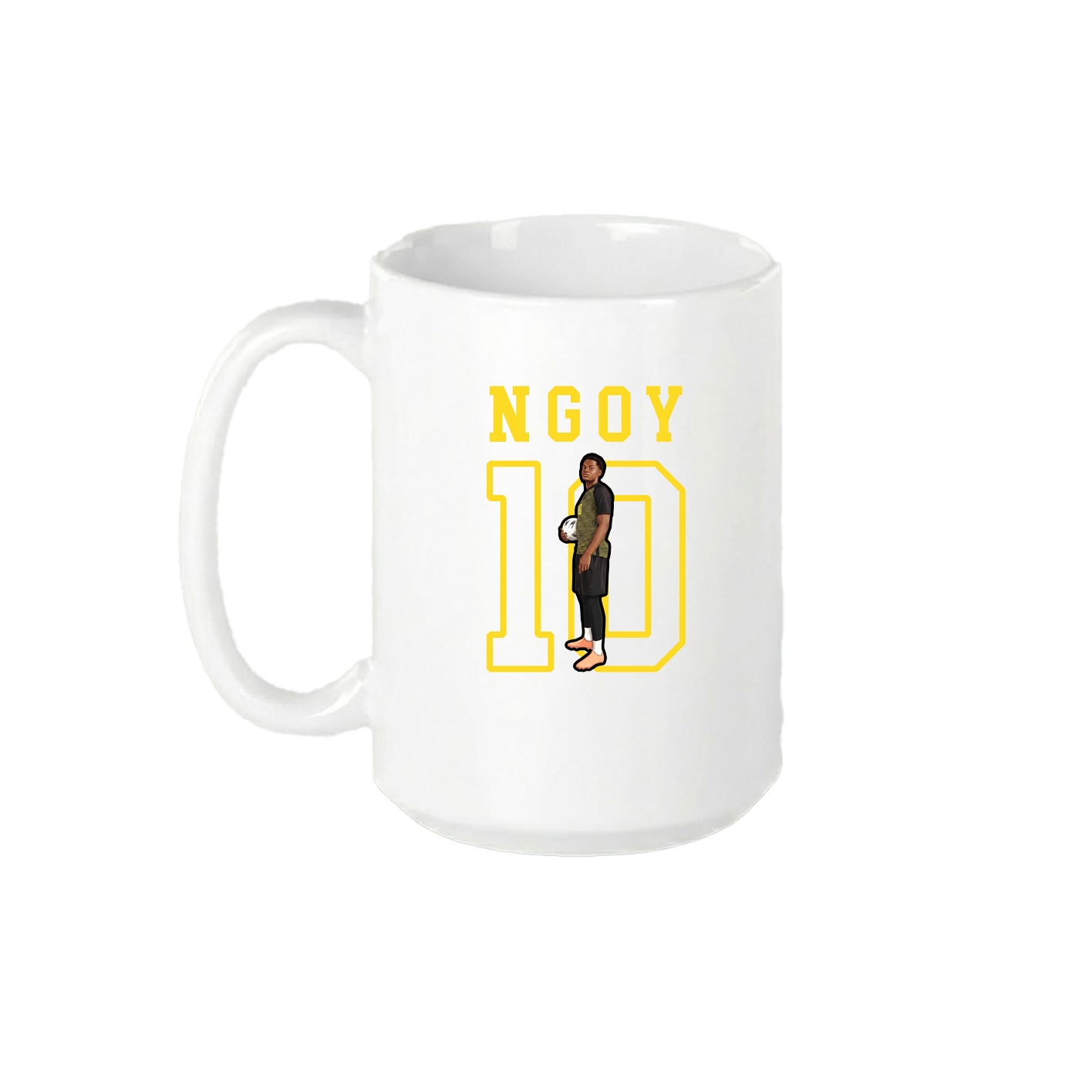 15oz Coffee Mug — Shirsey in White
