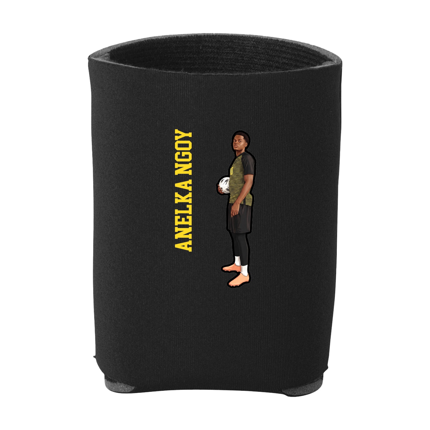 Can Holder — Name Vertical in Black